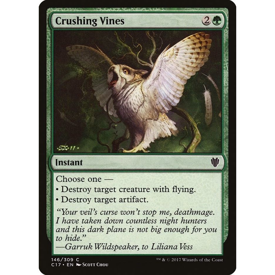 Image for Crushing Vines (146) (C17) - Magic: The Gathering