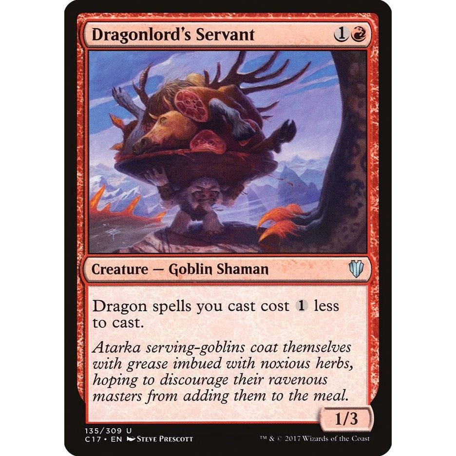 Image for Dragonlord's Servant (135) (C17) - Magic: The Gathering