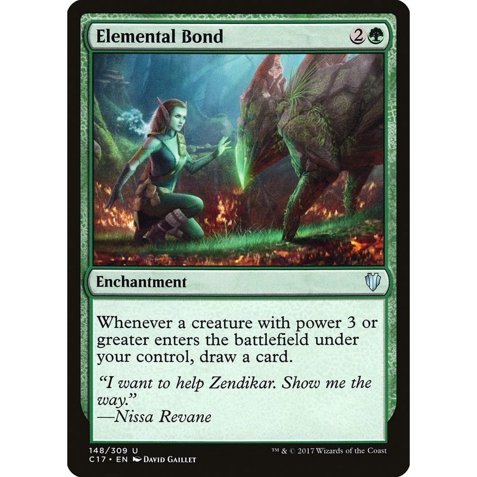 Image for Elemental Bond (148) (C17) - Magic: The Gathering