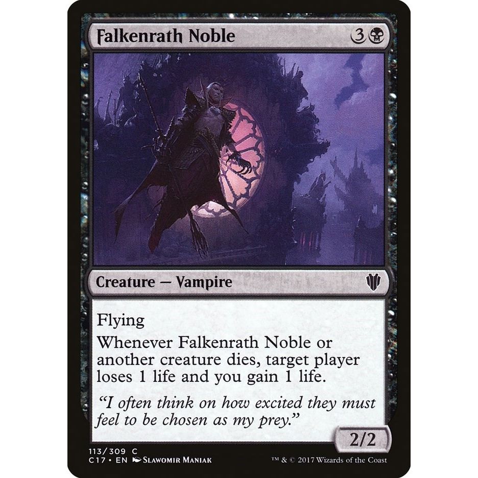 Image for Falkenrath Noble (113) (C17) - Magic: The Gathering