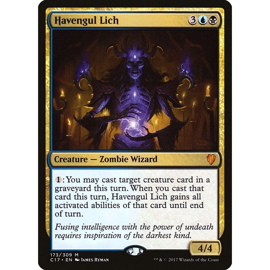 Image for Havengul Lich (173) (C17) - Magic: The Gathering