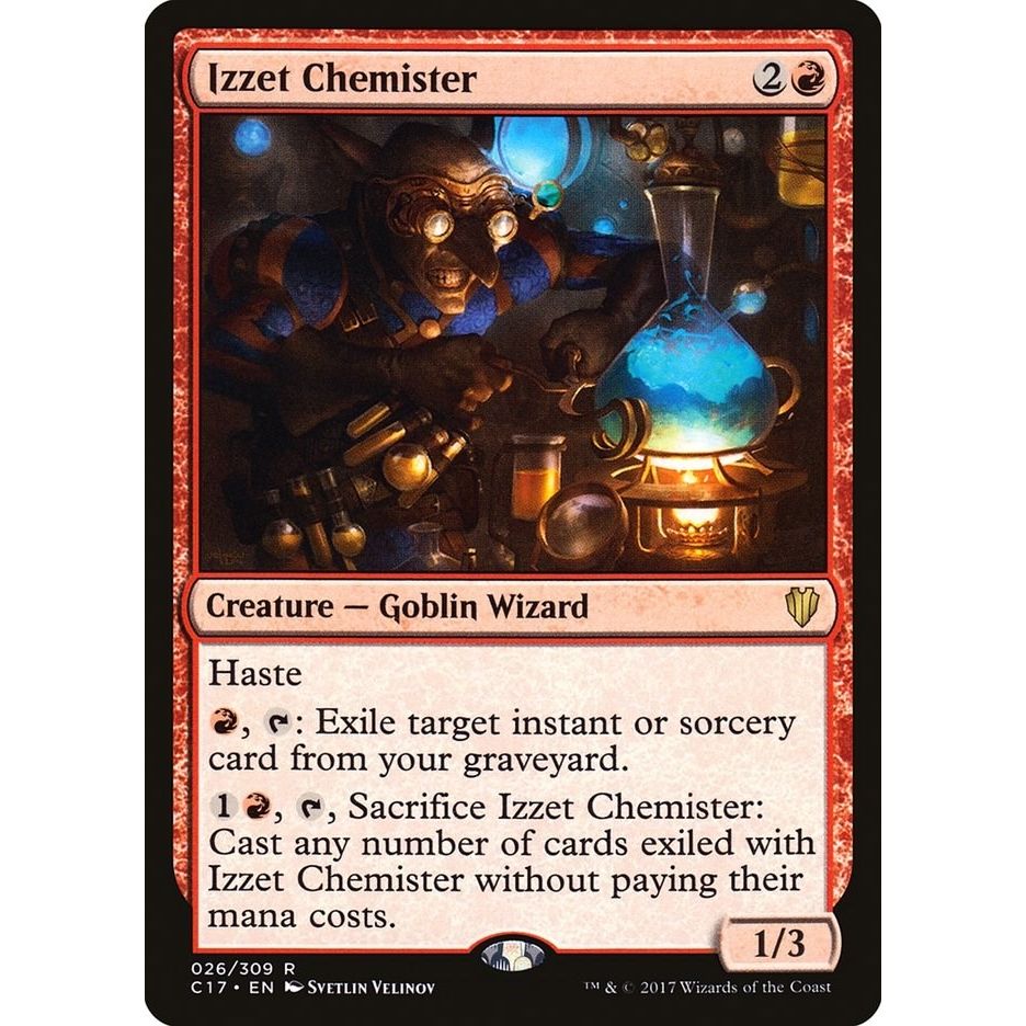 Image for Izzet Chemister (26) (C17) - Magic: The Gathering