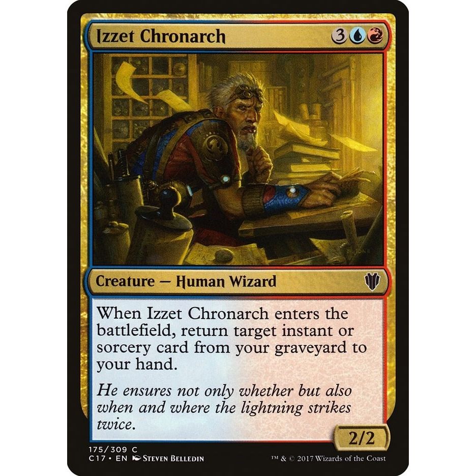 Image for Izzet Chronarch (175) (C17) - Magic: The Gathering