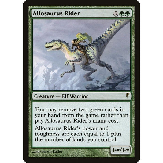 Image for Allosaurus Rider (101) (CSP) - Magic: The Gathering