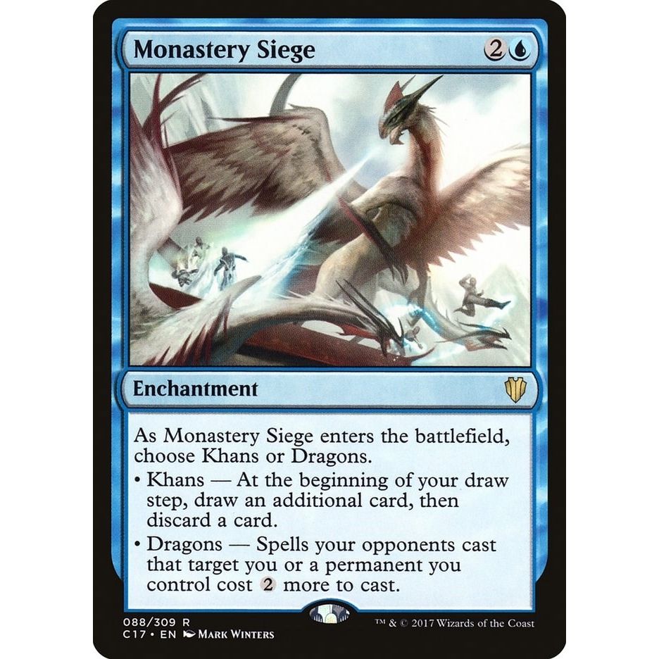 Image for Monastery Siege (88) (C17) - Magic: The Gathering