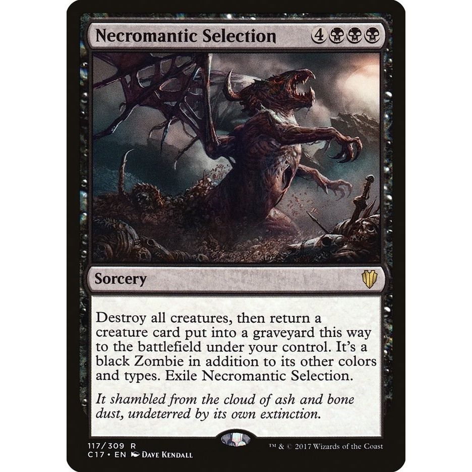 Image for Necromantic Selection (117) (C17) - Magic: The Gathering