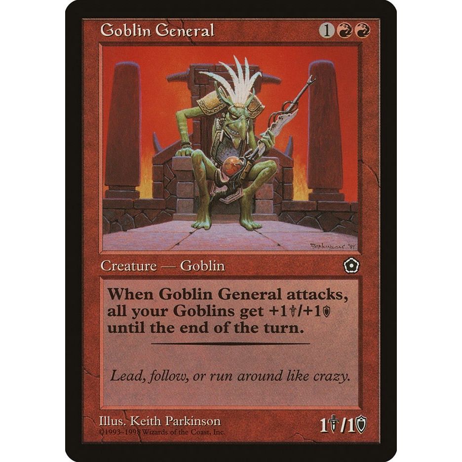 Image for Goblin General (P02) - Magic: The Gathering