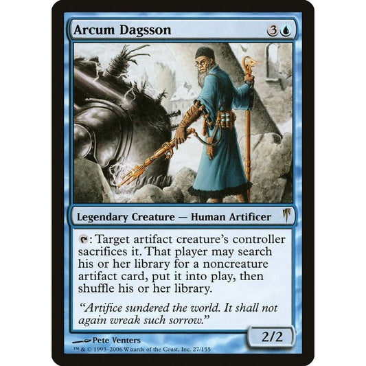 Image for Arcum Dagsson (27) (CSP) - Magic: The Gathering