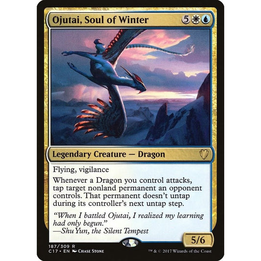 Image for Ojutai, Soul of Winter (187) (C17) - Magic: The Gathering