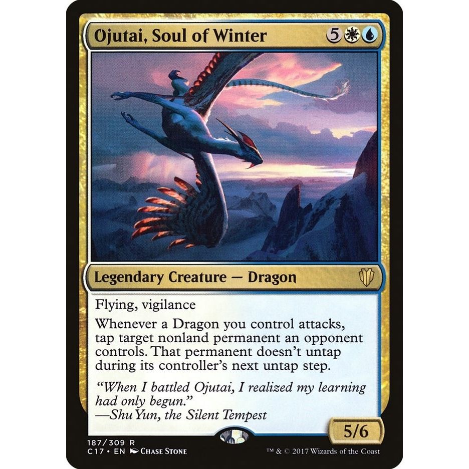 Image for Ojutai, Soul of Winter (187) (C17) - Magic: The Gathering