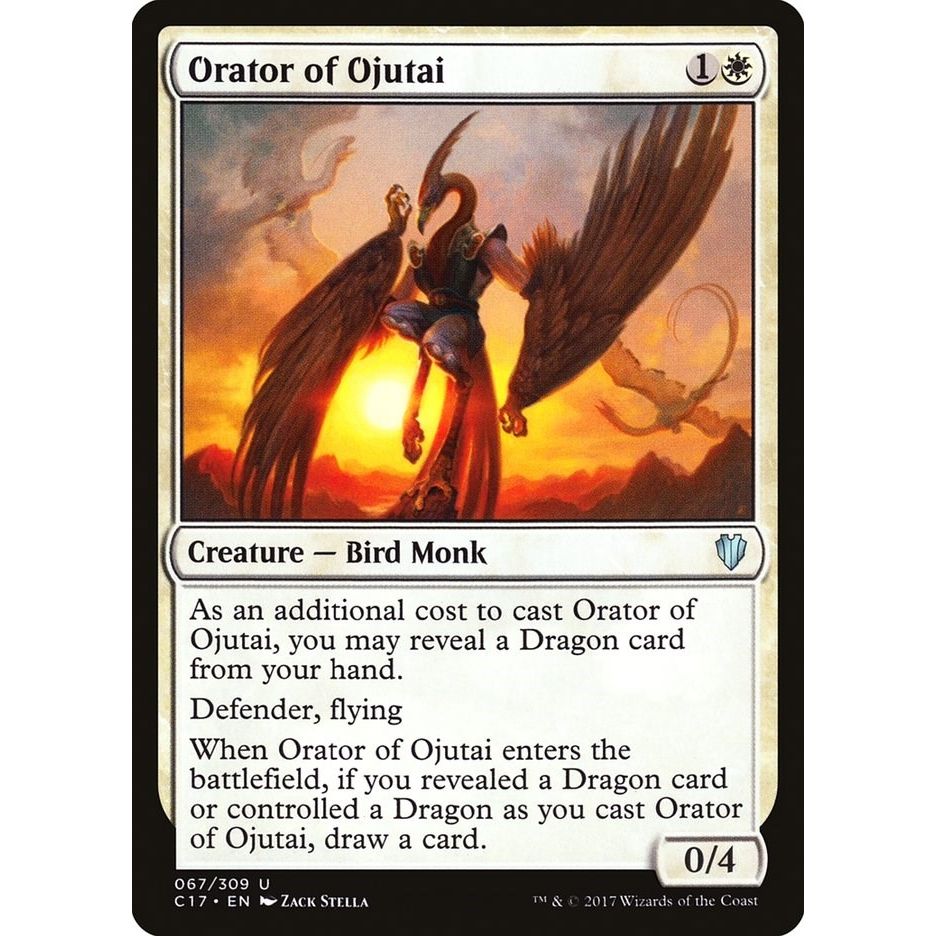 Image for Orator of Ojutai (67) (C17) - Magic: The Gathering