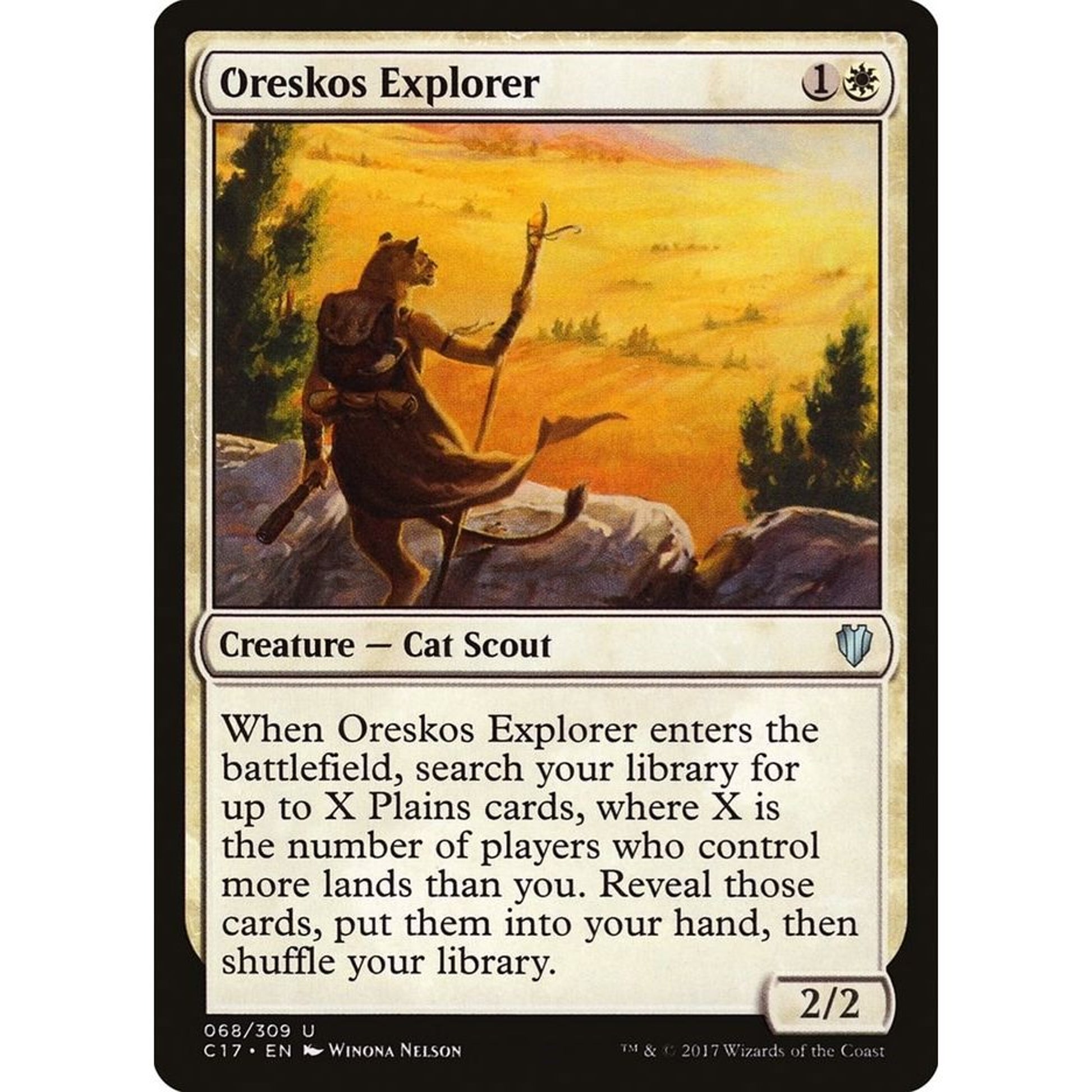 Image for Oreskos Explorer (68) (C17) - Magic: The Gathering
