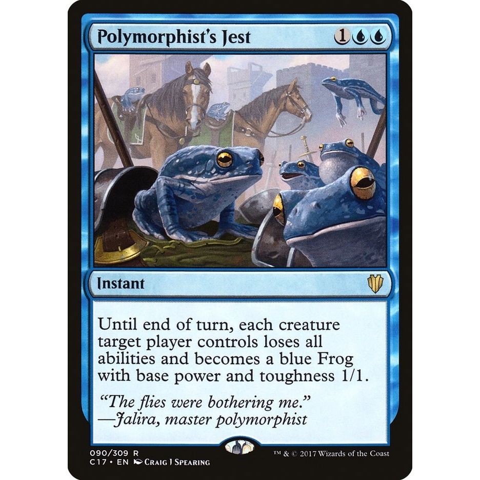 Image for Polymorphist's Jest (90) (C17) - Magic: The Gathering