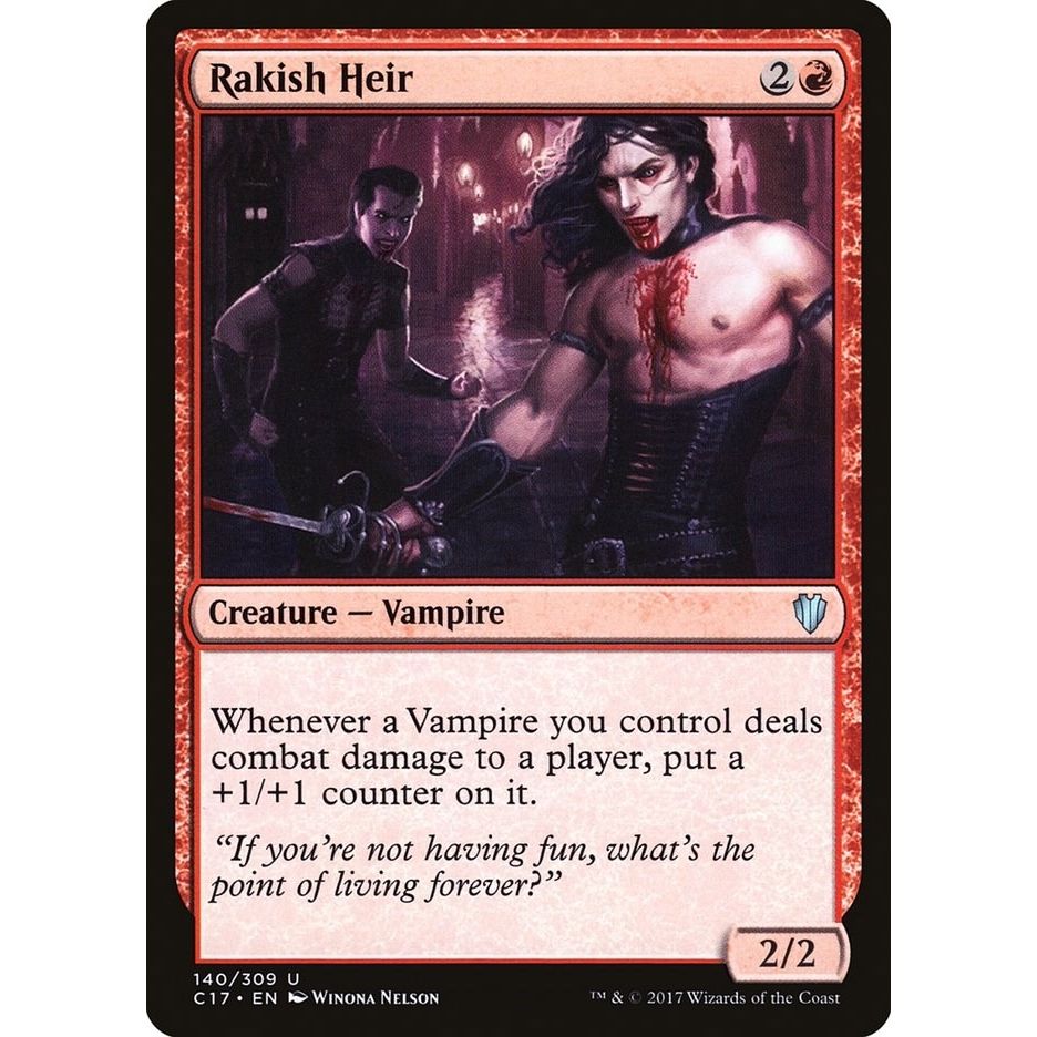 Image for Rakish Heir (140) (C17) - Magic: The Gathering