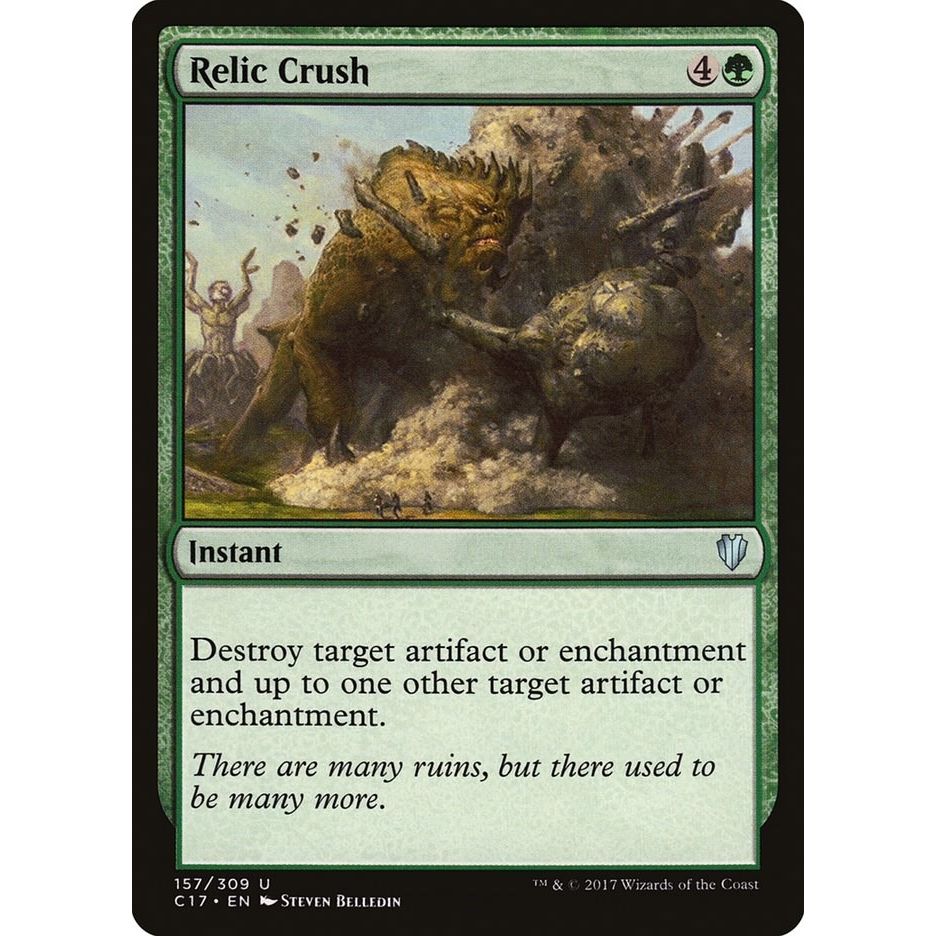 Image for Relic Crush (157) (C17) - Magic: The Gathering