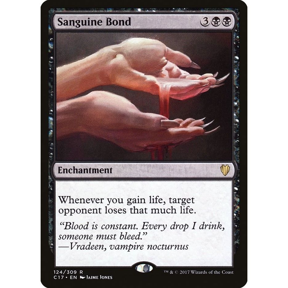 Image for Sanguine Bond (124) (C17) - Magic: The Gathering