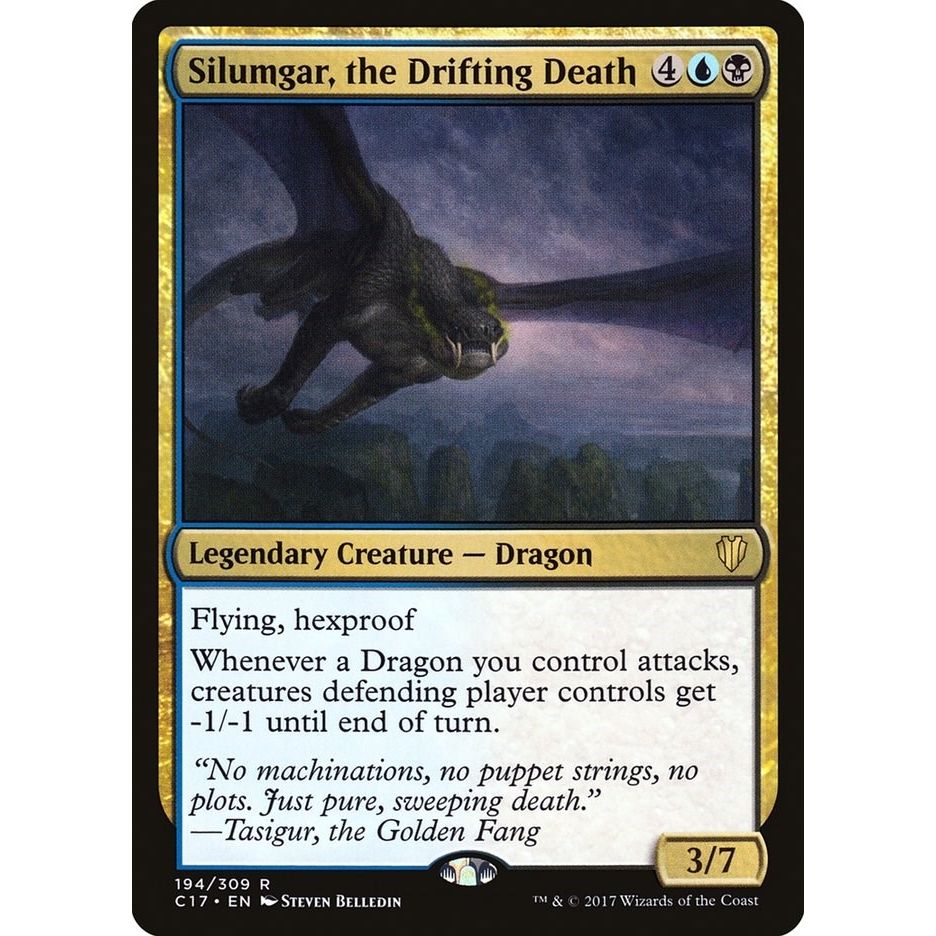Image for Silumgar, the Drifting Death (194) (C17) - Magic: The Gathering