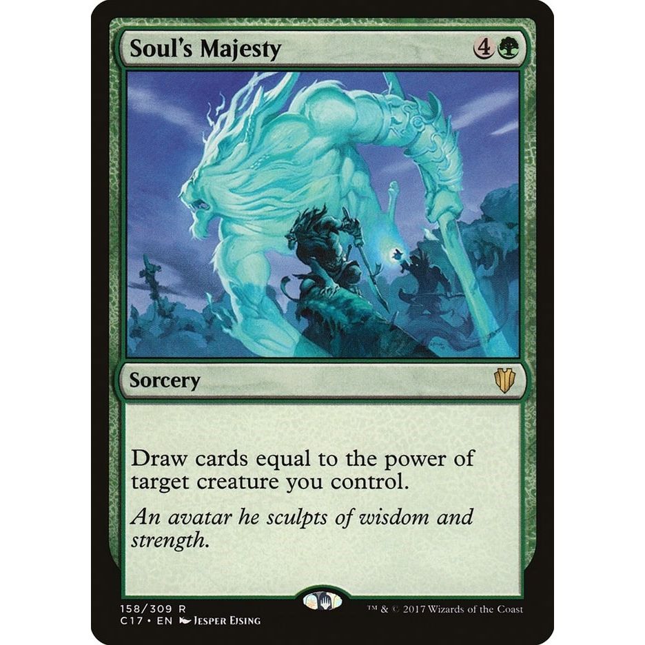 Image for Soul's Majesty (158) (C17) - Magic: The Gathering