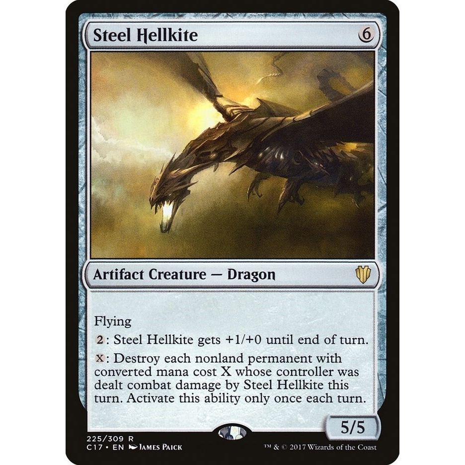 Image for Steel Hellkite (225) (C17) - Magic: The Gathering