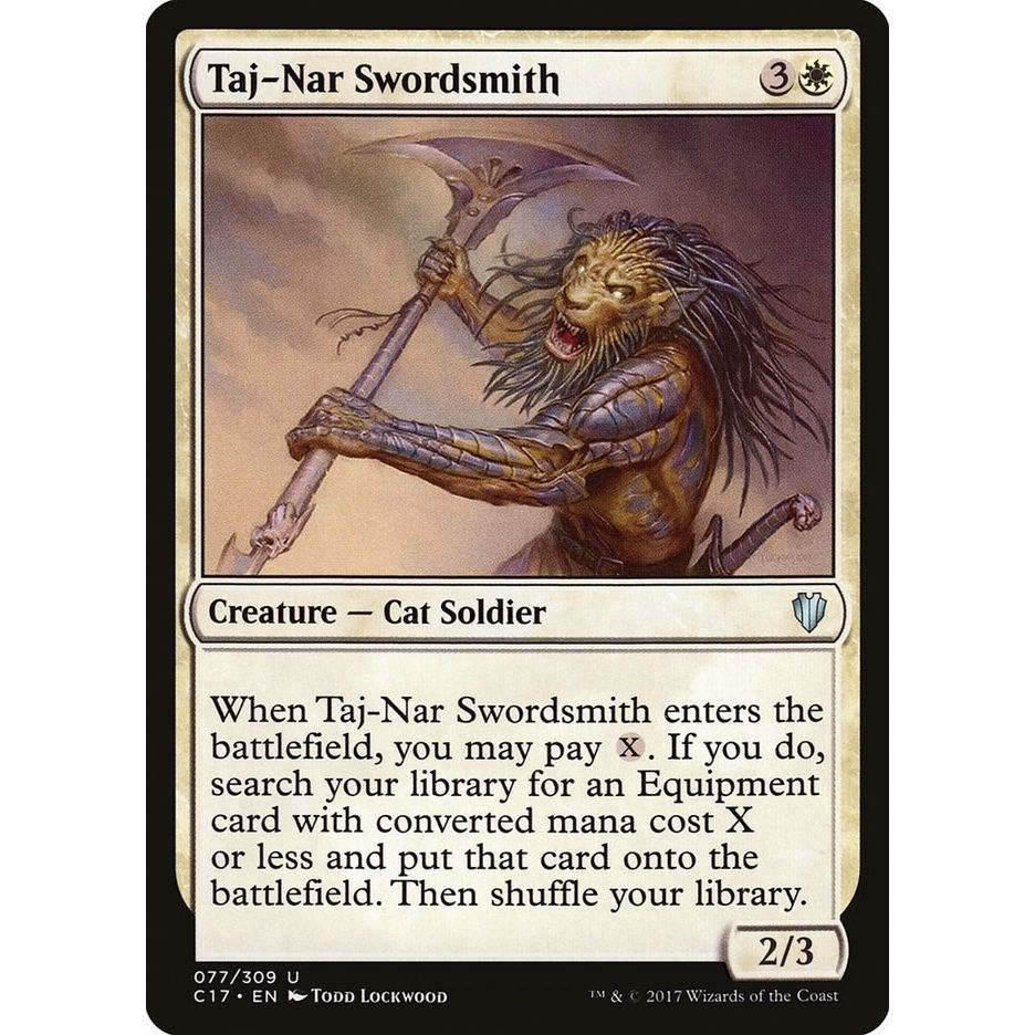 Image for Taj-Nar Swordsmith (77) (C17) - Magic: The Gathering