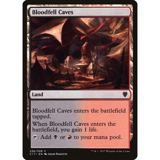 Image for Bloodfell Caves (236) (C17) - Magic: The Gathering