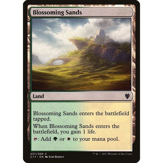 Image for Blossoming Sands (237) (C17) - Magic: The Gathering