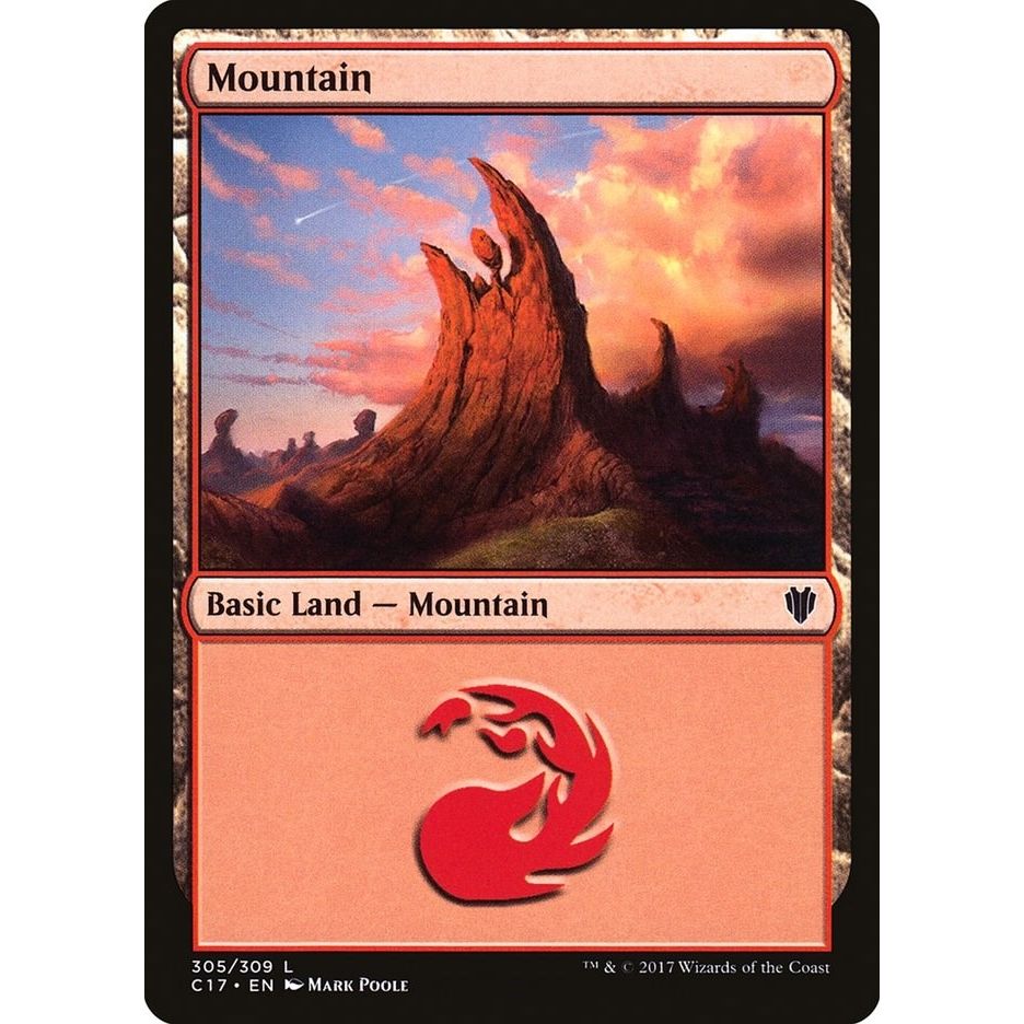 Image for Mountain (305) (305) (C17) - Magic: The Gathering