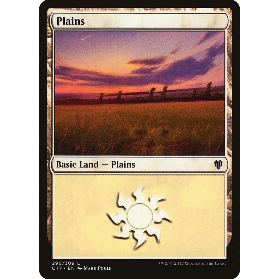 Image for Plains (296) (296) (C17) - Magic: The Gathering