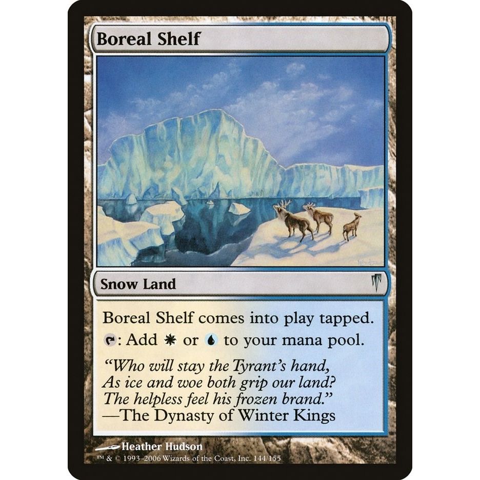 Image for Boreal Shelf (144) (CSP) - Magic: The Gathering
