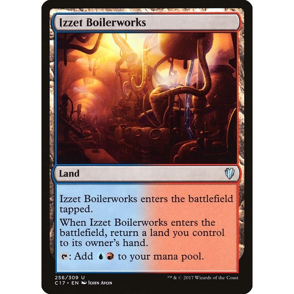 Image for Izzet Boilerworks (256) (C17) - Magic: The Gathering