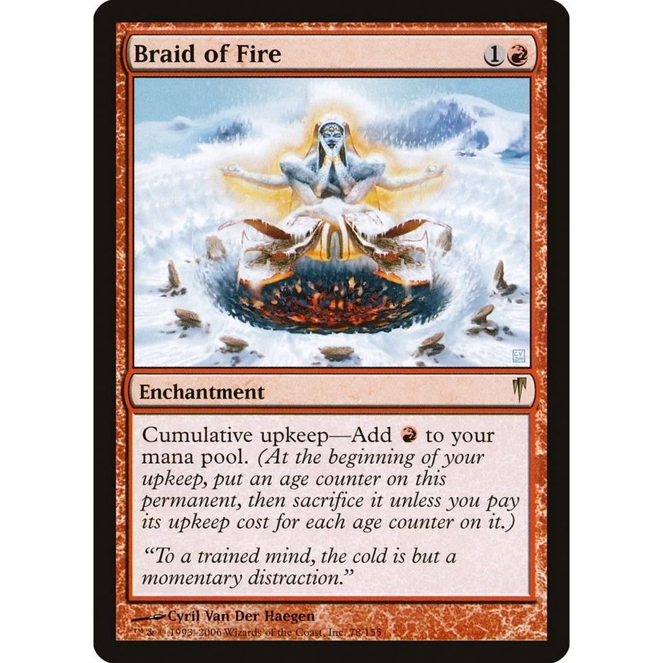 Image for Braid of Fire (78) (CSP) - Magic: The Gathering