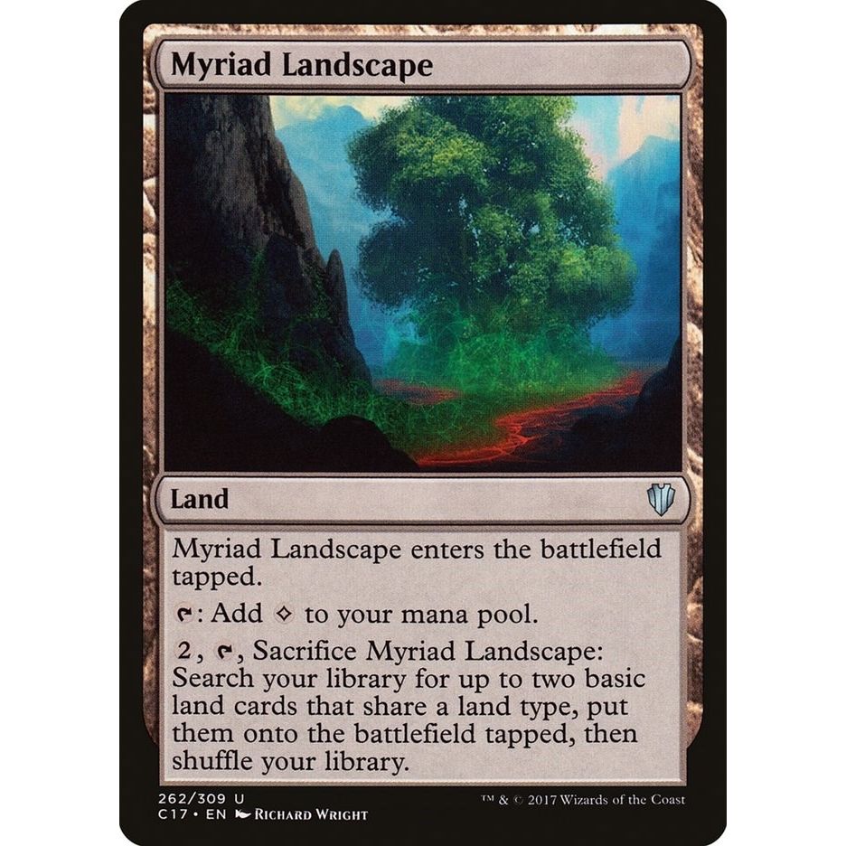 Image for Myriad Landscape (262) (C17) - Magic: The Gathering
