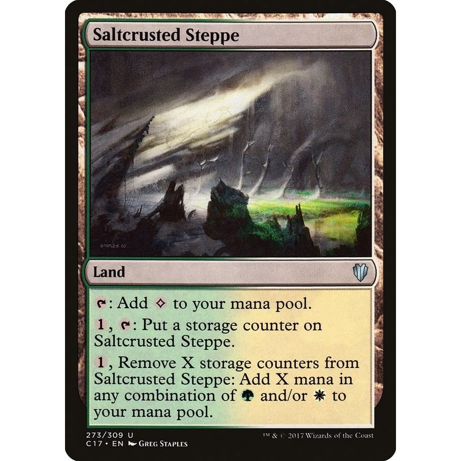 Image for Saltcrusted Steppe (273) (C17) - Magic: The Gathering