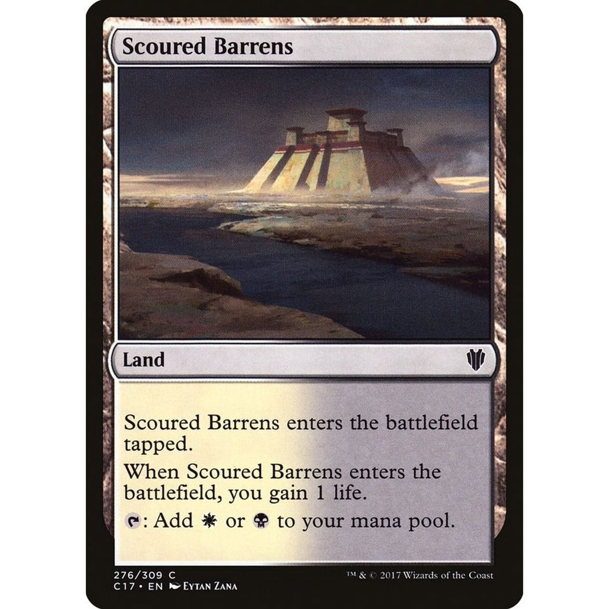 Image for Scoured Barrens (276) (C17) - Magic: The Gathering