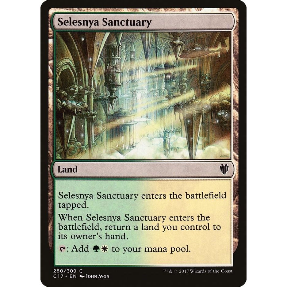 Image for Selesnya Sanctuary (280) (C17) - Magic: The Gathering