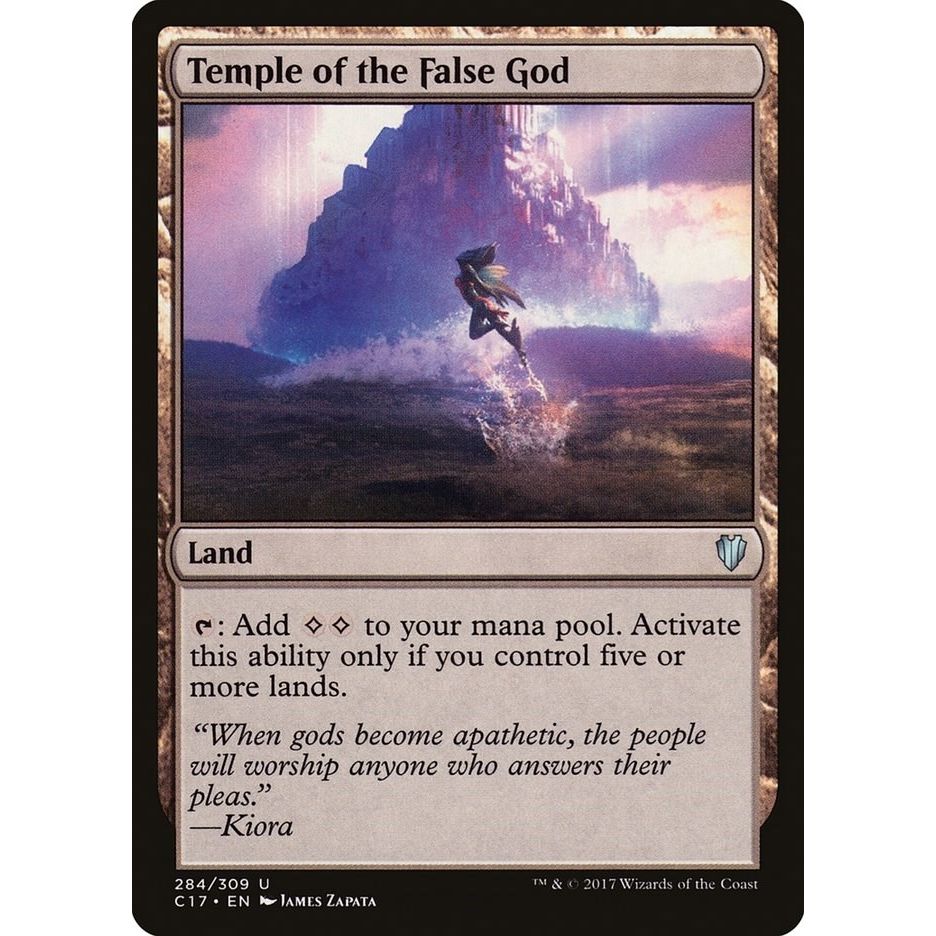 Image for Temple of the False God (284) (C17) - Magic: The Gathering