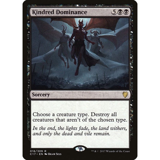 Image for Kindred Dominance (18) (C17) - Magic: The Gathering