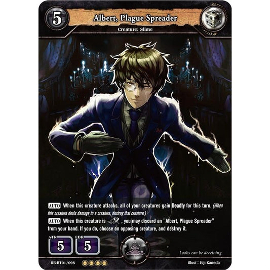 Image for Albert, Plague Spreader (DB-BT01/098) (BP01) - Dragoborne