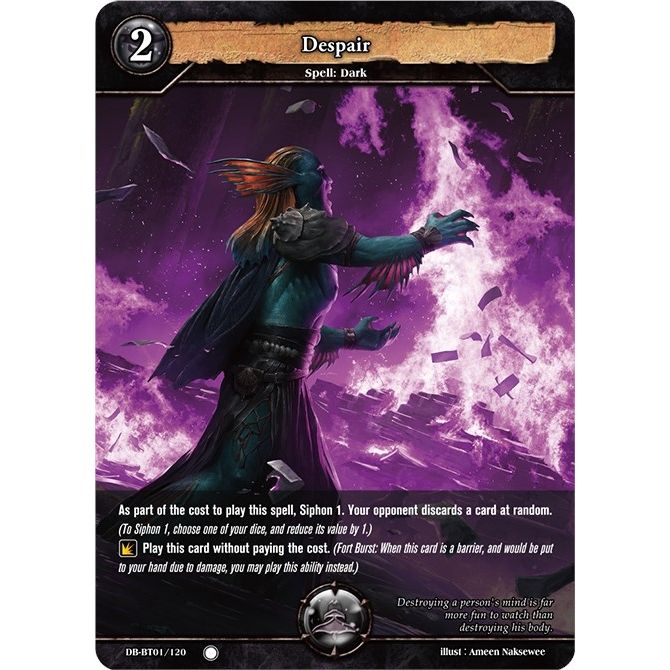 Image for Despair (DB-BT01/120) (BP01) - Dragoborne