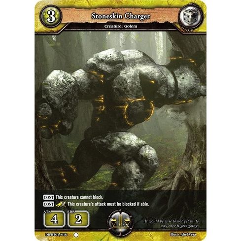 Image for Stoneskin Charger (DB-BT01/016) (BP01) - Dragoborne