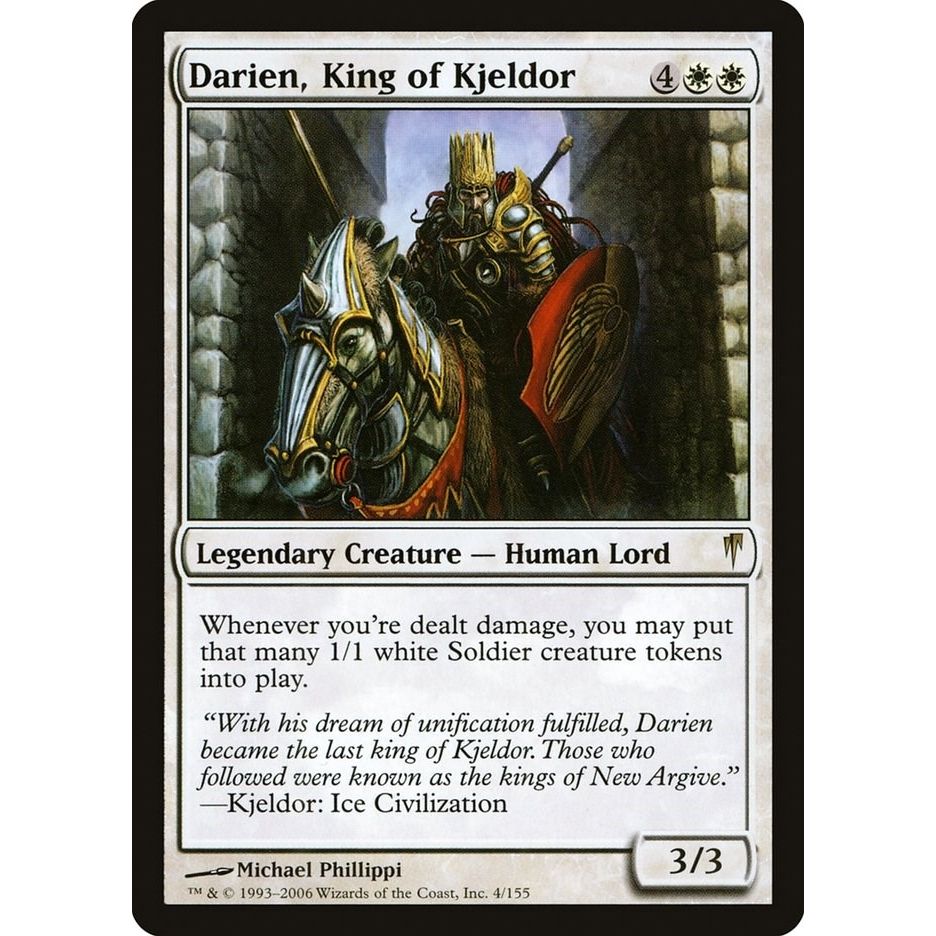 Image for Darien, King of Kjeldor (4) (CSP) - Magic: The Gathering