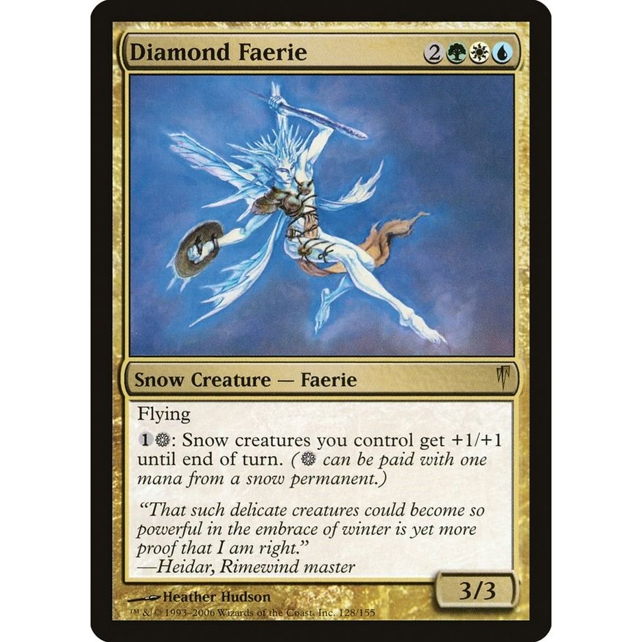 Image for Diamond Faerie (128) (CSP) - Magic: The Gathering