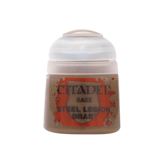 Image for Citadel Base Paint: Steel Legion Drab - Citadel Paints
