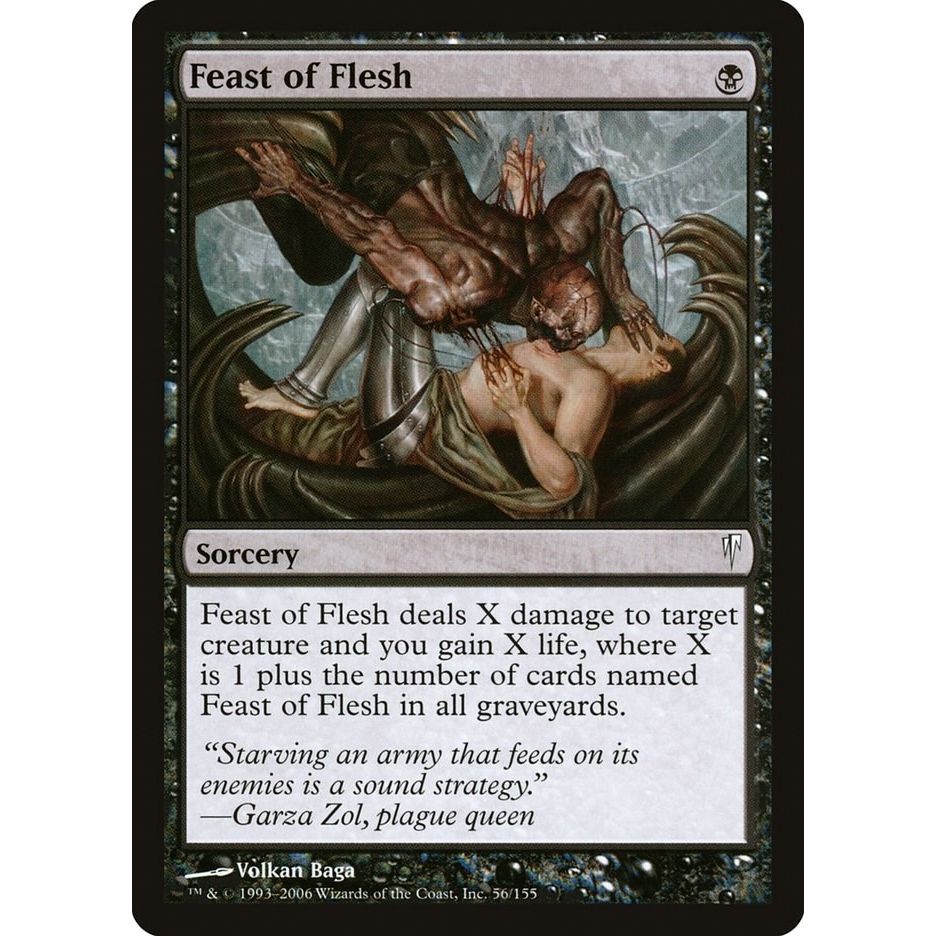 Image for Feast of Flesh (56) (CSP) - Magic: The Gathering