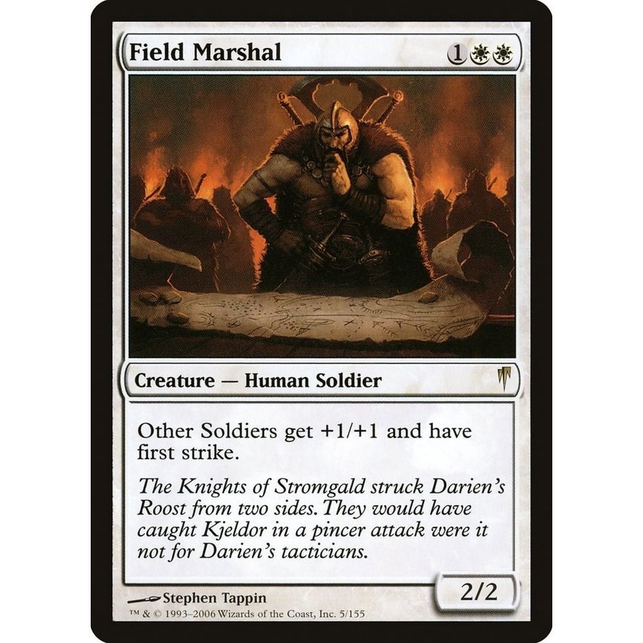 Image for Field Marshal (5) (CSP) - Magic: The Gathering
