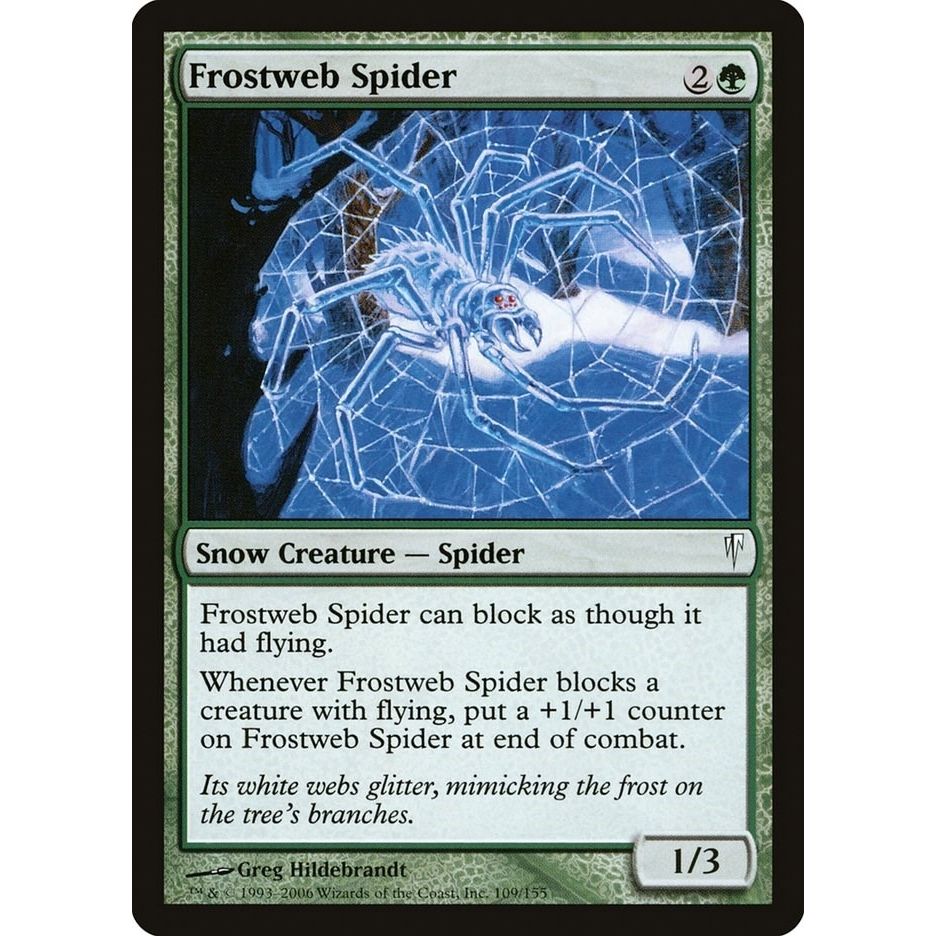 Image for Frostweb Spider (109) (CSP) - Magic: The Gathering