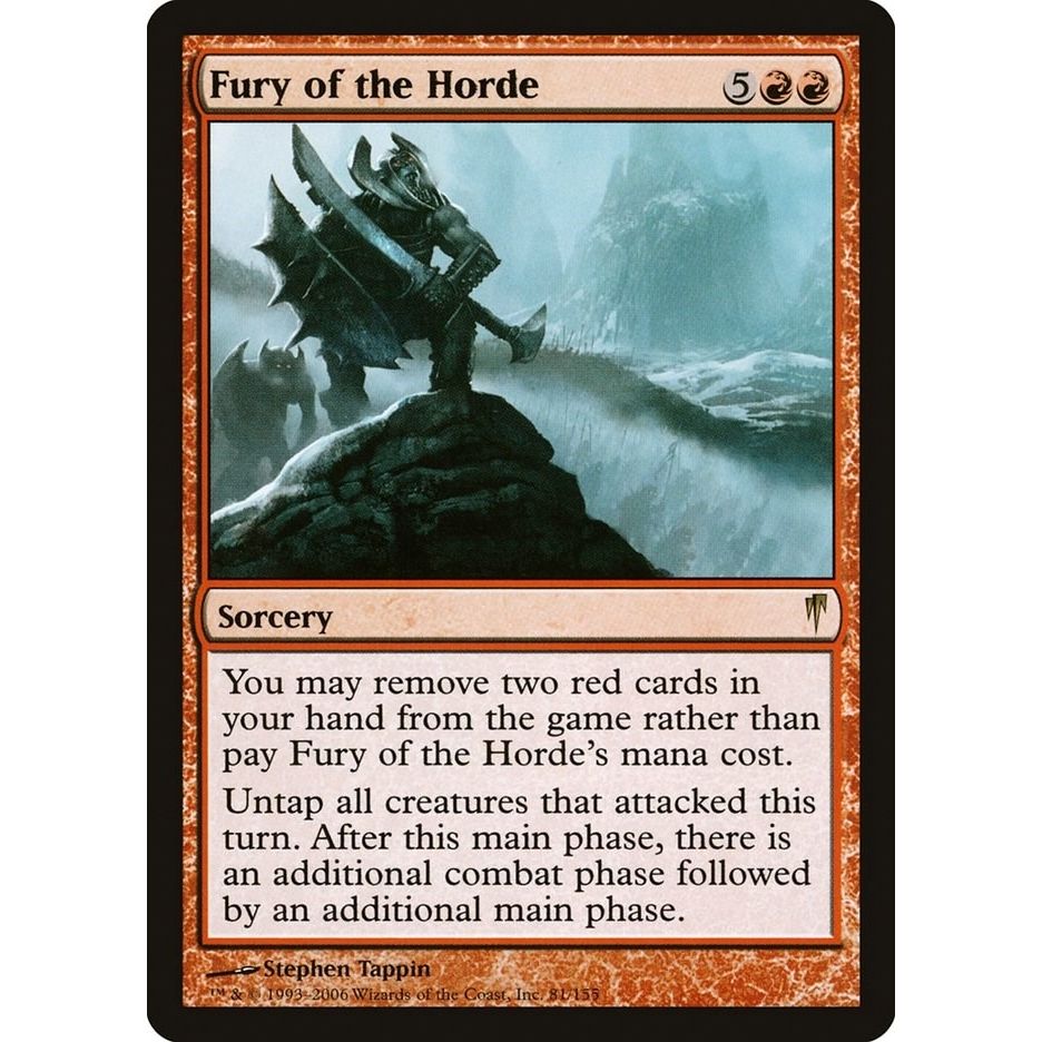 Image for Fury of the Horde (81) (CSP) - Magic: The Gathering