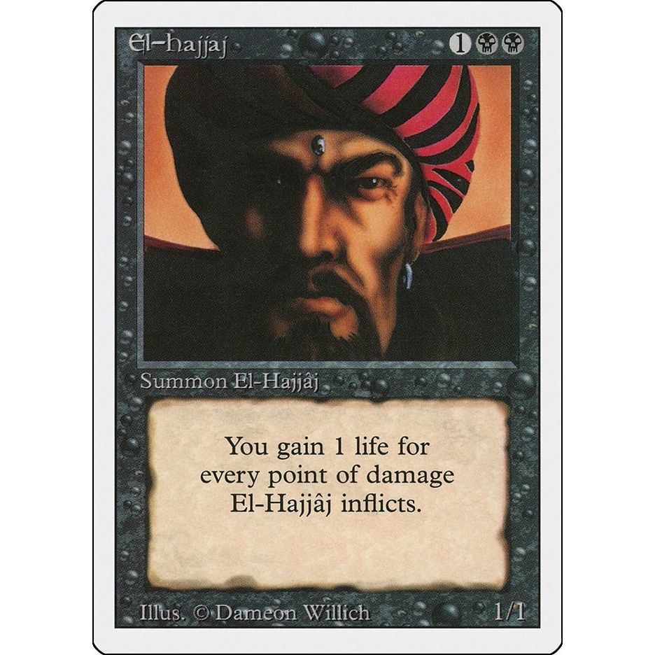Image for El-Hajjaj (3ED) - Magic: The Gathering