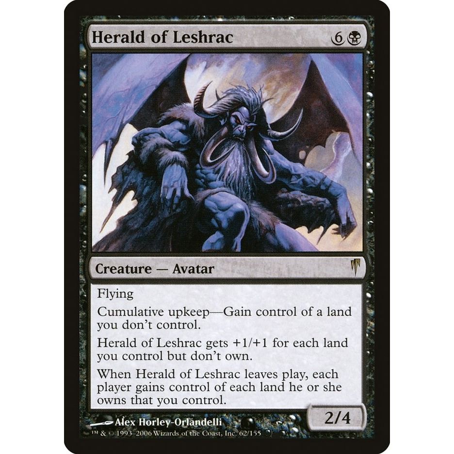 Image for Herald of Leshrac (62) (CSP) - Magic: The Gathering