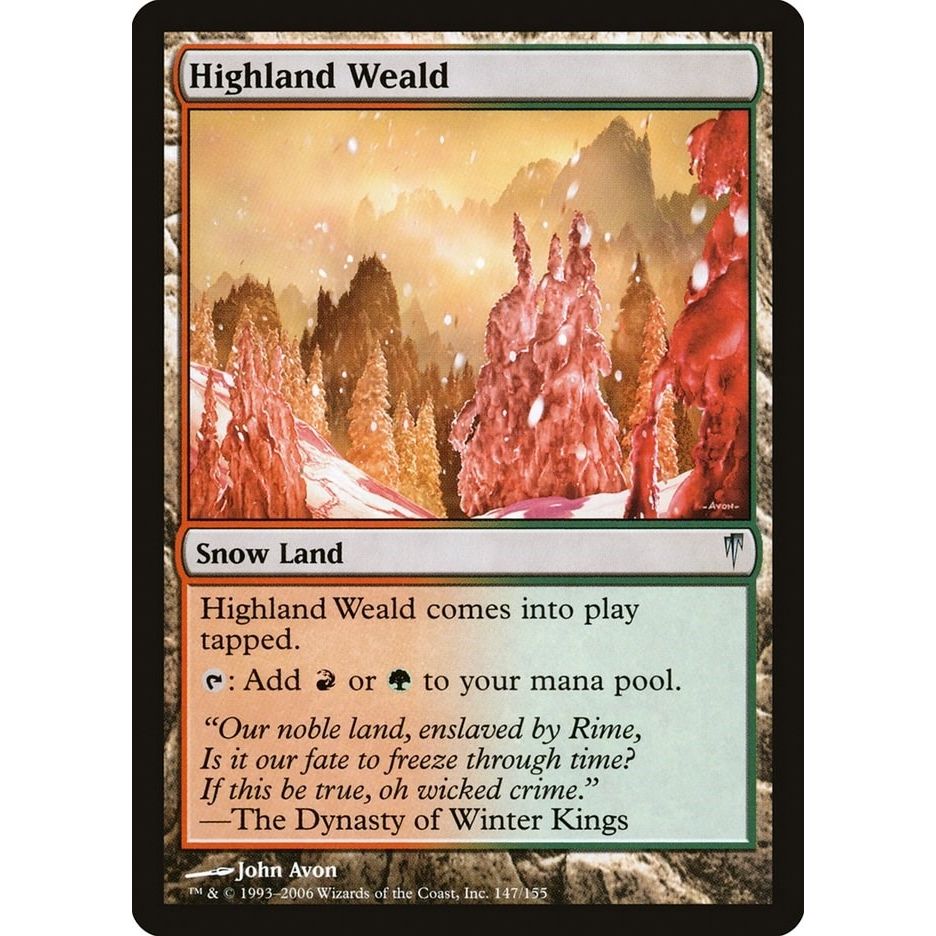 Image for Highland Weald (147) (CSP) - Magic: The Gathering